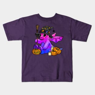 Bi Halloween Dragon Kids T-Shirt